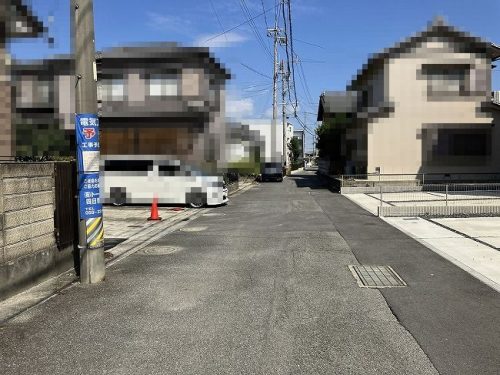 前面道路・南から撮影
